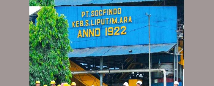 Pabrik minyak kelapa sawit juga menjadi unggulan dan lapangan pekerjaan warga.